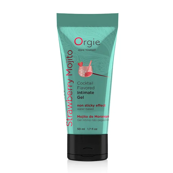 Orgie Lube Tube Cocktail Strawberry Mojito