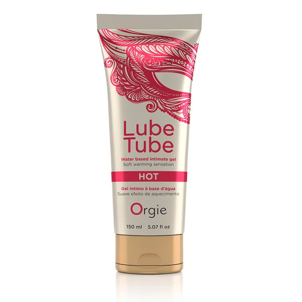 Orgie Lube Tube Hot – Water-Based Intimate Gel With Warming Effect