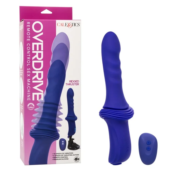 Overdrive Ridged Thruster & Smooth Thruster Powerful, Dual-Action Pleasure