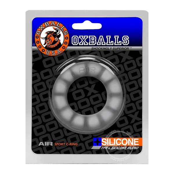 Oxballs Air Silicone Sport Cock Ring - Clear