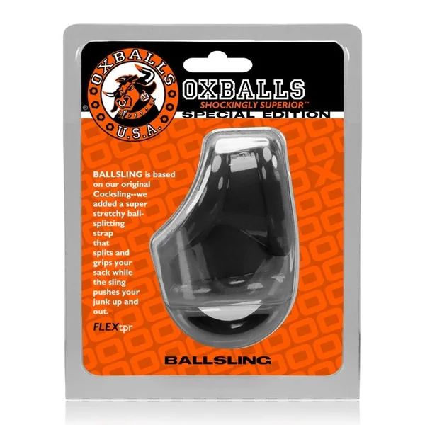 OXBALLS Ball Sling Ball-Split-Sling Black