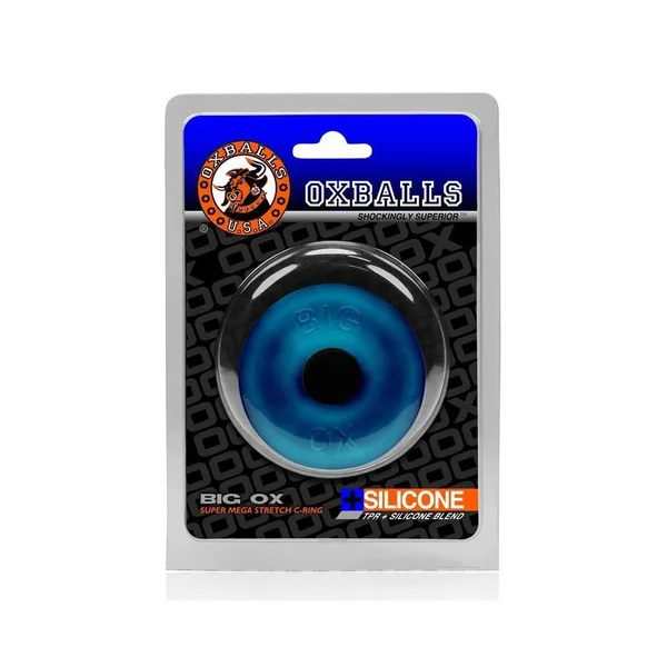 OxBalls Big Ox Super Mega Stretch C-Ring - Blue