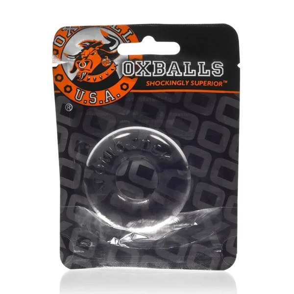 OXBALLS Do-Nut- 2 Cock Ring Clear