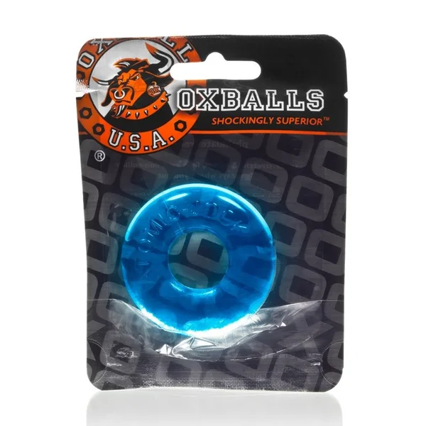 OXBALLS Do-Nut- 2 Cock Ring Ice Blue