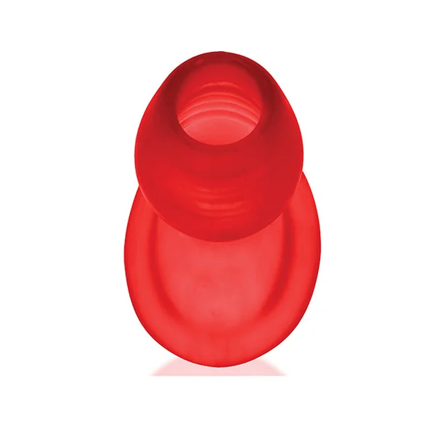 Oxballs Glowhole 1 Hollow Buttplug w/LED Insert Small - Red Morph