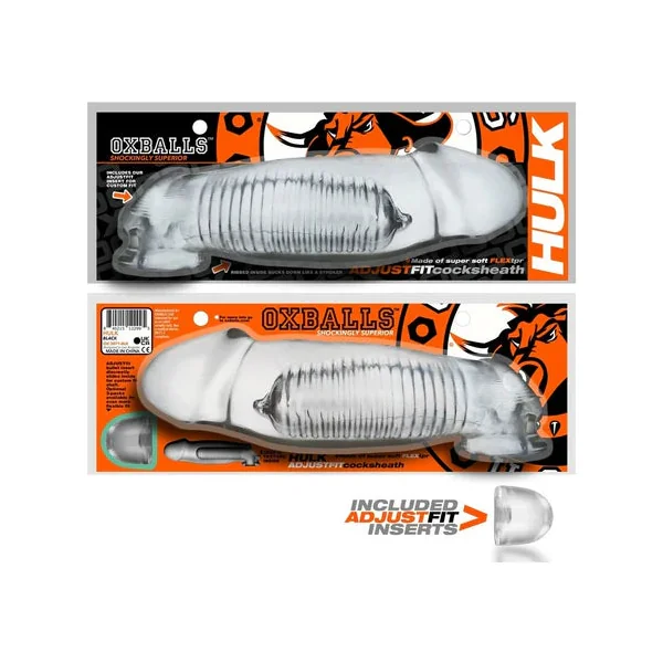 Oxballs Hulk Gargantic Cocksheath Clear