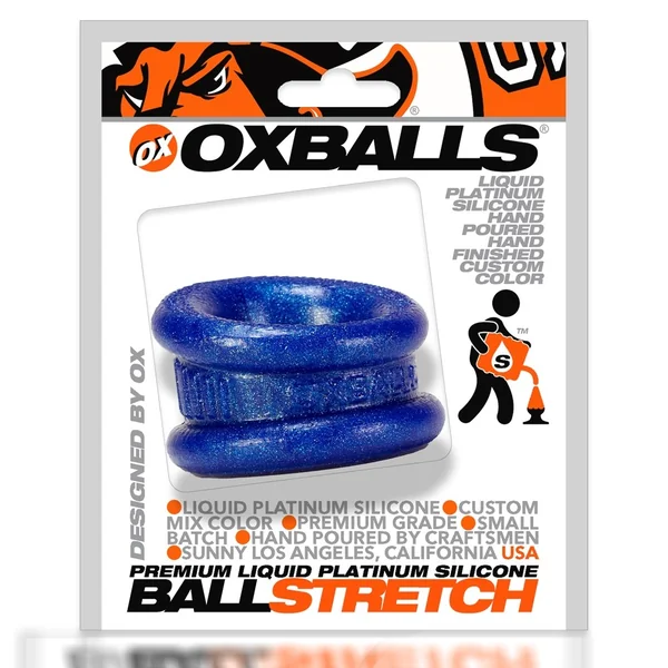 OXBALLS Neo Angle Ball Stretcher Blueballs Metallic