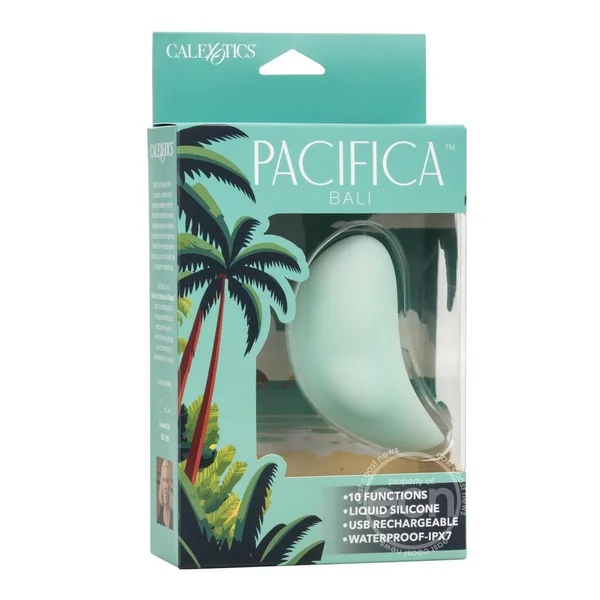 Pacifica Bali Rechargeable Silicone Vibrator - Green