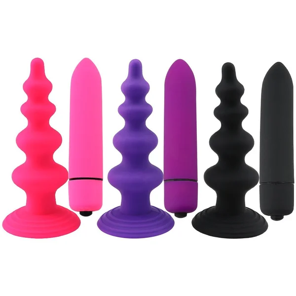 Pagoda Back Court Silicone Butt Plug