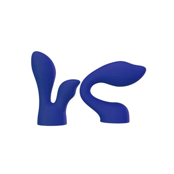 Palm Sensual Attachments For PalmPower Wand Massager Blue