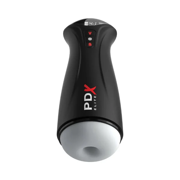 PDX Elite Fap-Gasm Rechargeable Vibrating And Sucking Stroker