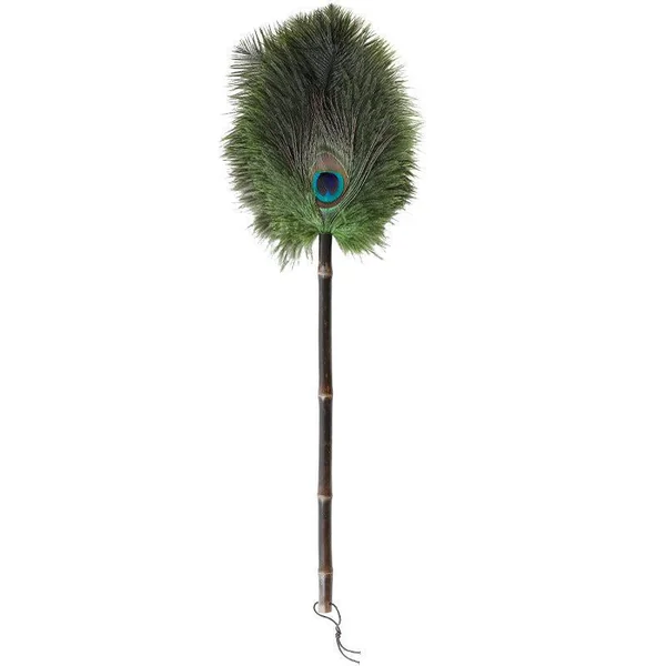 PEACOCK FEATHER TICKLER