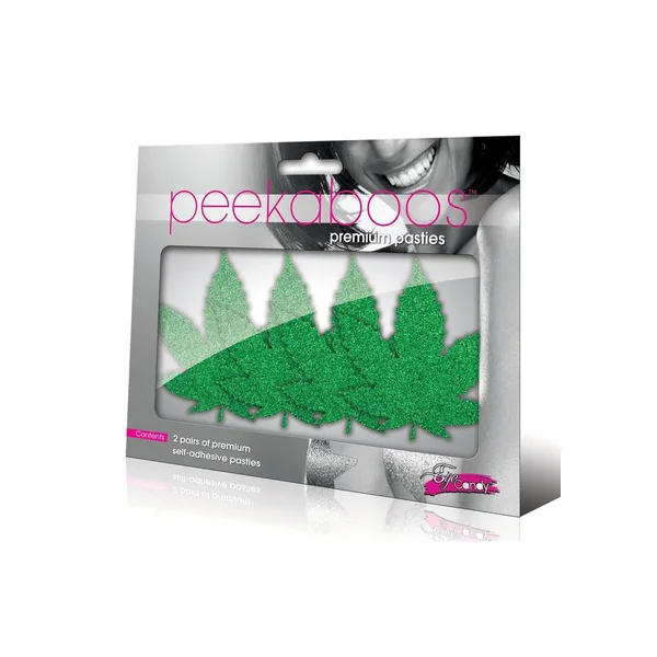 Peekaboo Mary Jane Pasties - Green
