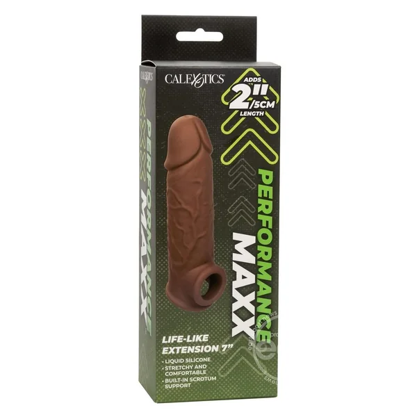 Performance Maxx Life-Like Extension 7in - Chocolate