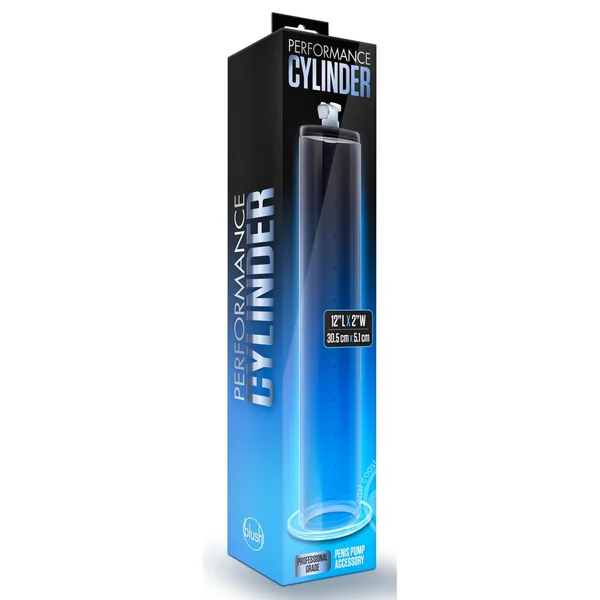 Performance Penis Pump Cylinder 12 x 2in - Clear