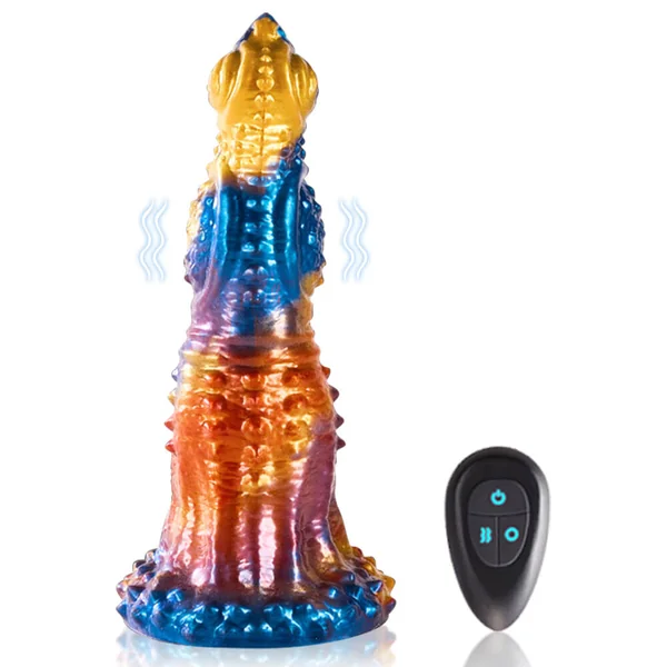Phoenix - 9 Inch Thrusting Dildo - Fantasy Dildo Vibrator