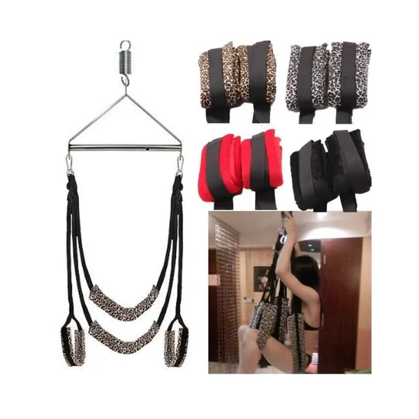 Pillow Couple Leopard Flirt Swing Swing Bondage Toys