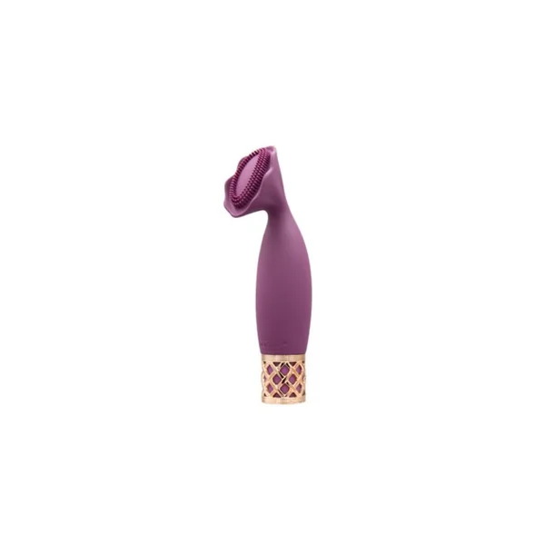 Pillow Talk Secrets Passion Rechargeable Silicone Flower Shaped Fluttery External Vibrator