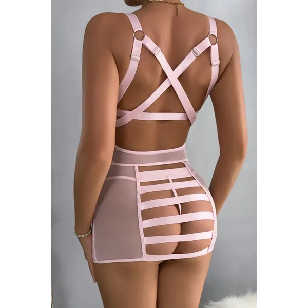 Pink Bondage Chemise