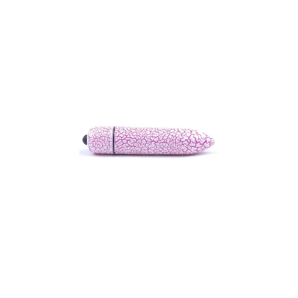Pink Crack Surface Vibrating Bullet