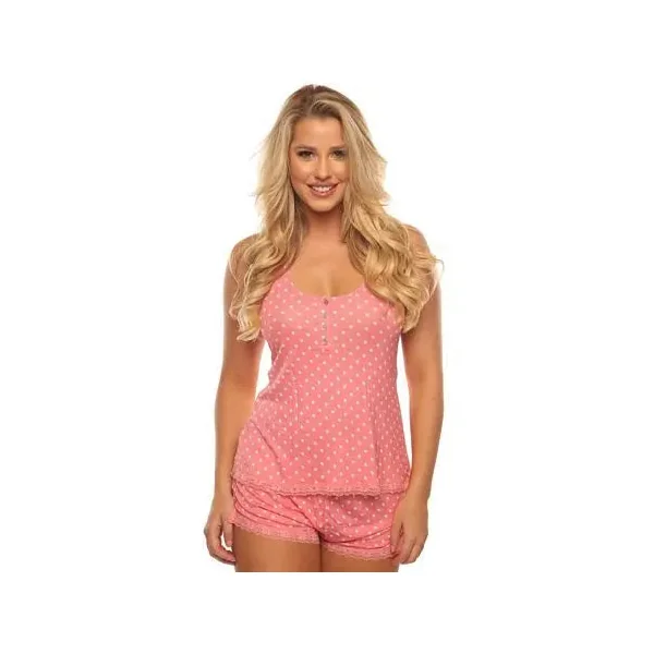 Pink Dot PJ Short Set