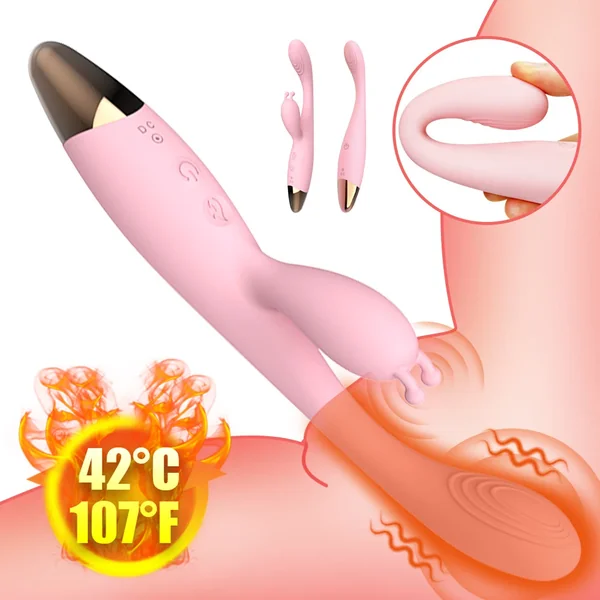 Pink Rabbit Vibrator Toy