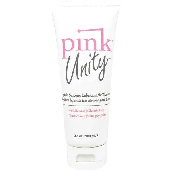 Pink Unity Hybrid Silicone Based Lubricant 3.3 oz.