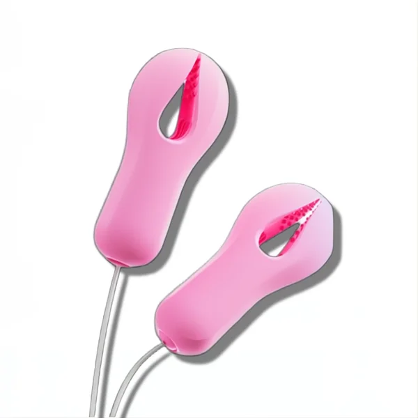Pinksy – Pink Vibrating Pleasure Clamps | Fifion