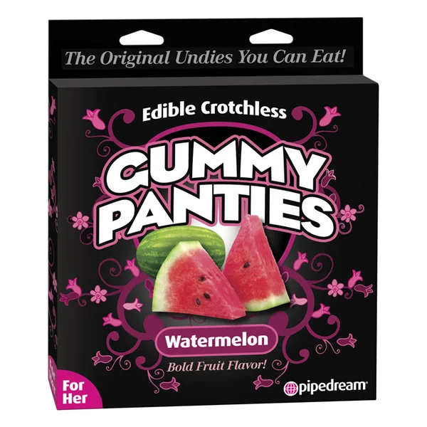 Pipedream – Edible Crotchless Gummy Panties – Watermelon