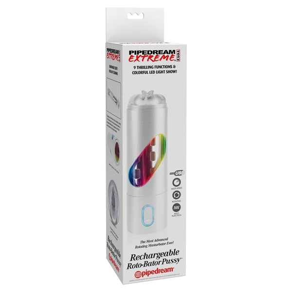 Pipedream Extreme Toyz Rechargeable Roto Bator Pussy