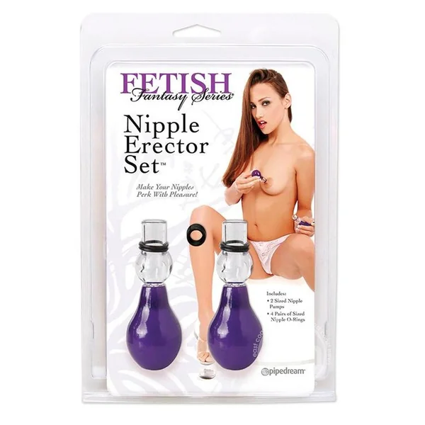 Pipedream Fetish Fantasy Series Nipple Erector Set Purples