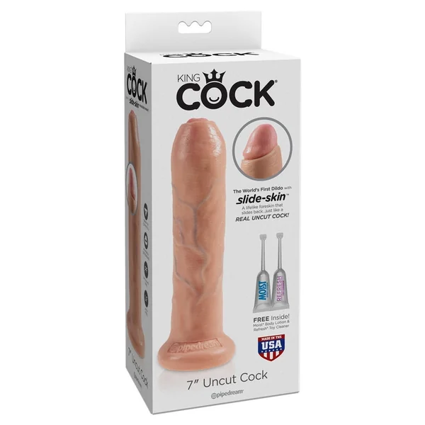 Pipedream – King Cock 7” Uncut – Beige