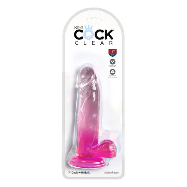 Pipedream – King Cock 7” with Balls – Dildo