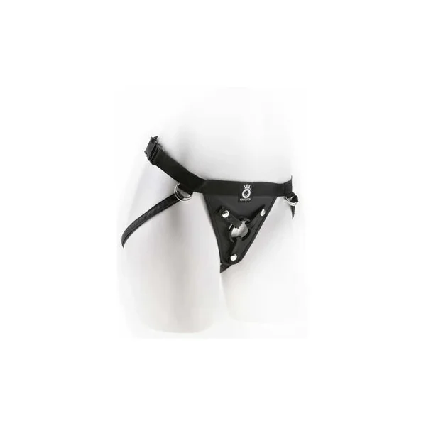 Pipedream King Cock Adjustable Fit Rite Harness Black