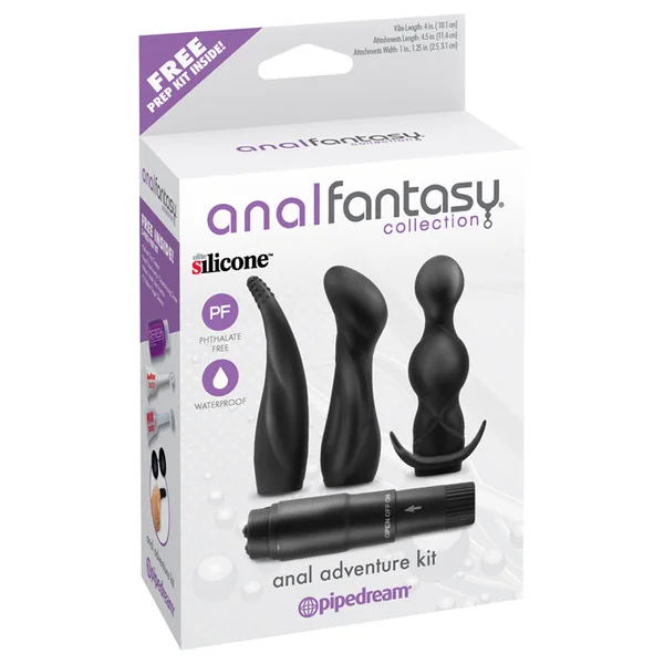 Pipedream Products – Anal Fantasy Collection Anal Adventure Kit – Black