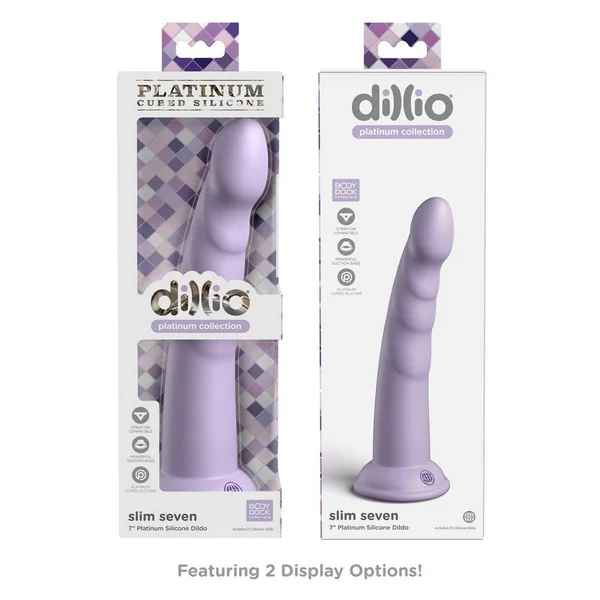 Pipedream Products Dillio Platinum 7” Slim Seven – Dildo