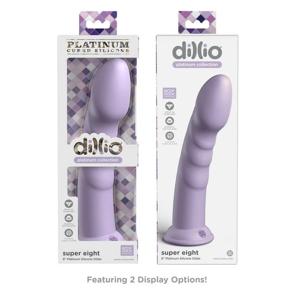 Pipedream Products Dillio Platinum 8” Super Eight – Dildo
