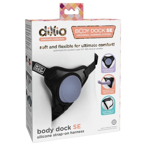 Pipedream Products Dillio Platinum Body Dock – Strap On Harness
