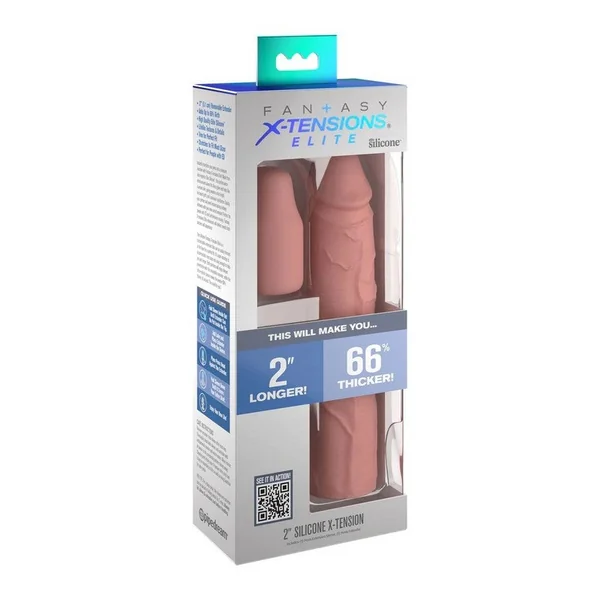 Pipedream Products Fantasy X-tensions 8” Sleeve with 2” Plug Light