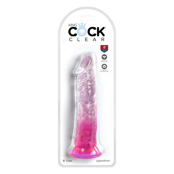 Pipedream Products – King Cock 8” with Balls – Dildo