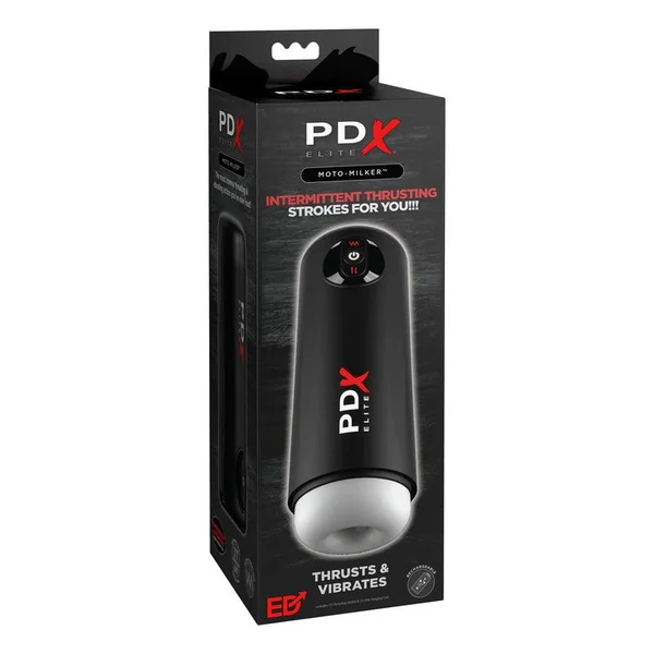 Pipedream Products PDX Elite Moto Milker Male Vibrating Stroker