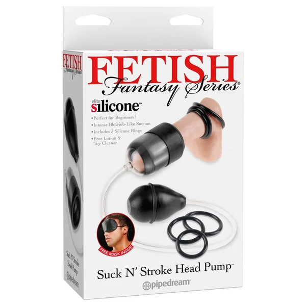 Pipedream Products Suck N Stroke Head Pump Penis Stroker