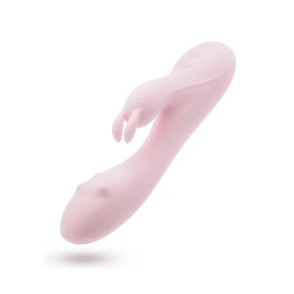 Play with Me Fairy Flutter Rechargeable Silicone Rabbit Vibrator - Pink