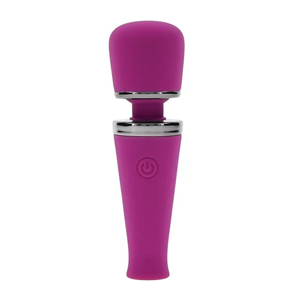 Playboy Pleasure Mic Drop Petite Wand Vibrator