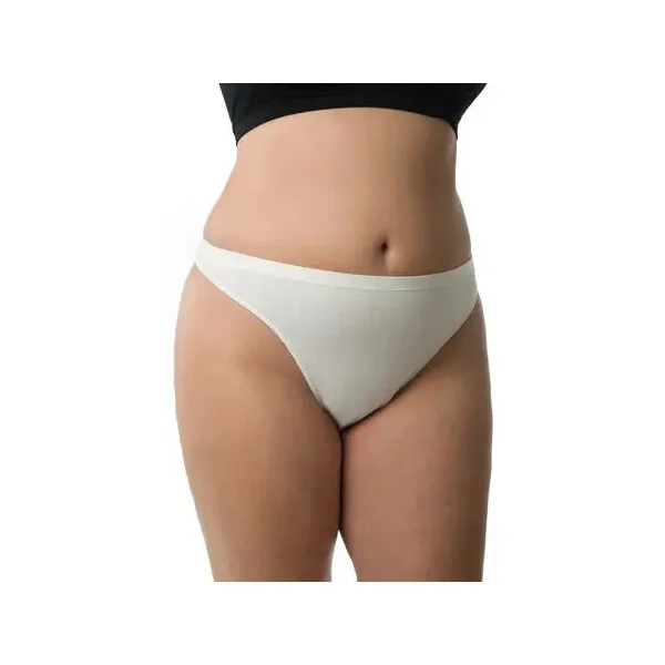 Plus Ivory Ladylike Thong