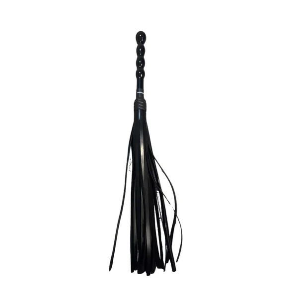 Pocket Black Rubber Flogger