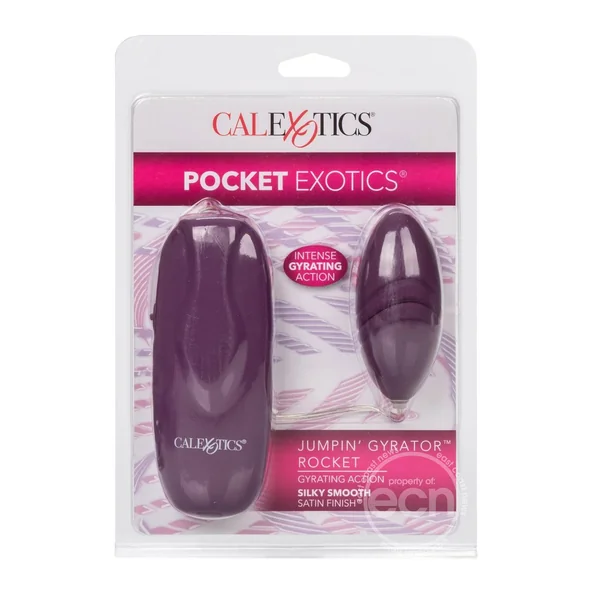 Pocket Exotics Jumpin' Gyrator Rocket Bullet with Remote Control - Purple