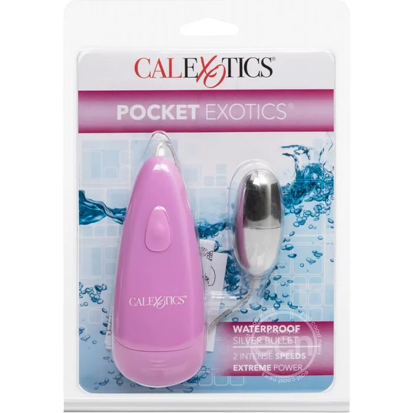 Pocket Exotics Silver Bullet -Pink