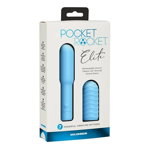 Pocket Rocket Elite Rechargeable W/removable Sleeve