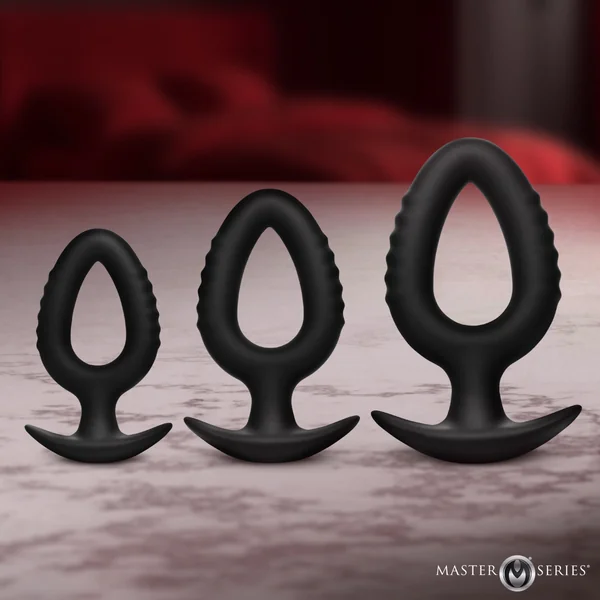 Pop Plugs 3 Piece Silicone Anal Trainer Set